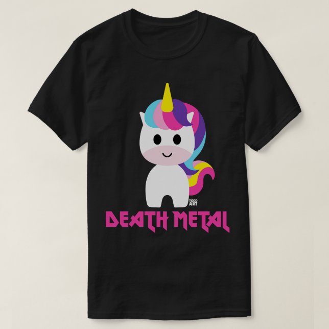T-SHIRT MÉTAL DE MORT (Design devant)