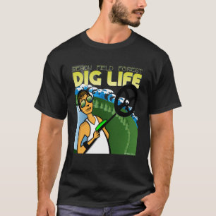 T-shirt Métal Détection Plage Terrain Forêt Vie de plongée
