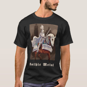 T-shirt Métal gothique