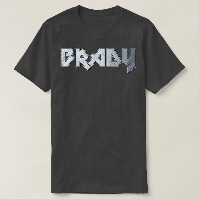 T-shirt Métal lourd Brady (Design devant)