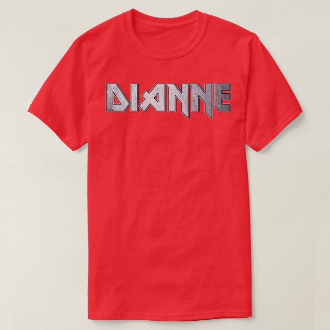 T-shirt Métal lourd Dianne (Design devant)