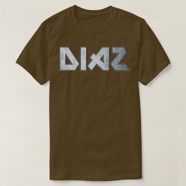T-shirt Métal lourd Diaz (Design devant)