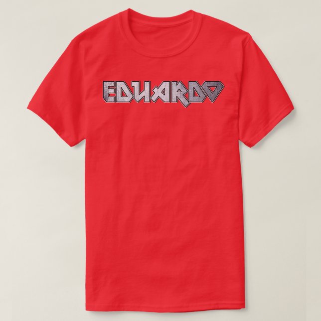 T-shirt Métal lourd Eduardo (Design devant)