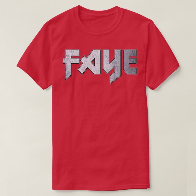 T-shirt Métal lourd Faye (Design devant)