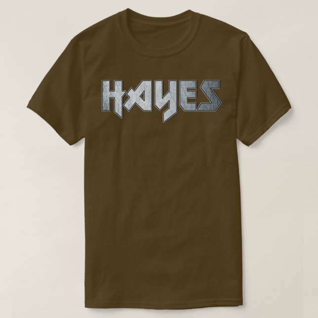 T-shirt Métal lourd Hayes (Design devant)