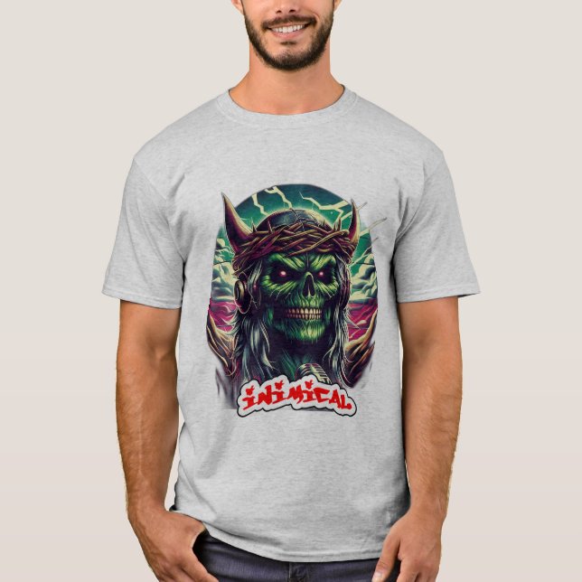 T-shirt Métal Lourd Inimique (Devant)