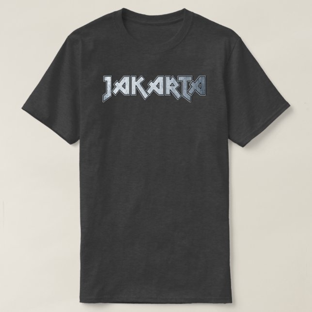 T-shirt Métal lourd Jakarta (Design devant)