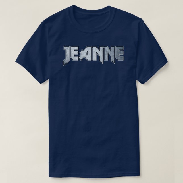 T-shirt Métal lourd Jeanne (Design devant)