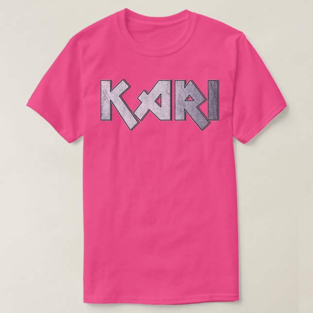 T-shirt Métal lourd Kari (Design devant)