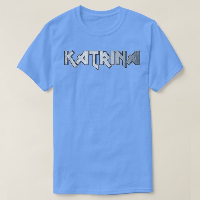 T-shirt Métal lourd Katrina (Design devant)