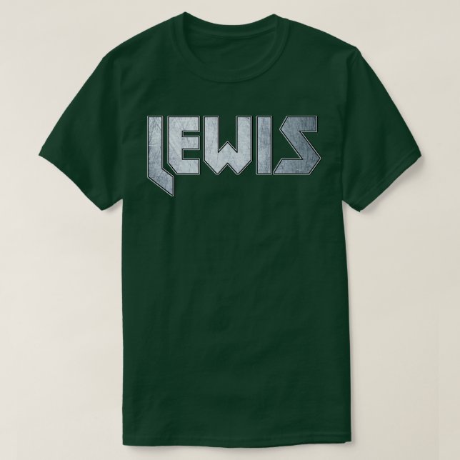 T-shirt Métal lourd Lewis 1 (Design devant)