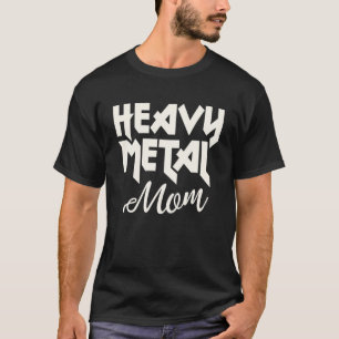 T-shirt Métal Lourd Maman Rock Dur Et Rouleau Metalhead