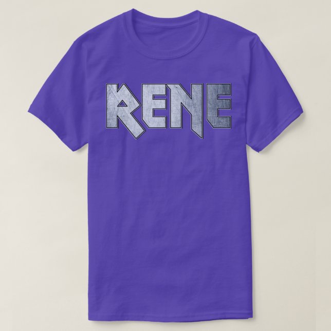 T-shirt Métal lourd René (Design devant)