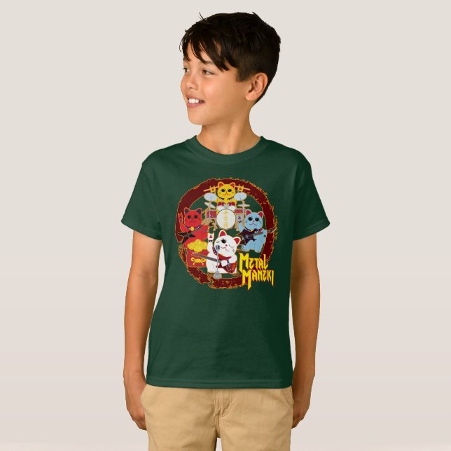 T-shirt Métal Maneki (Devant entier)