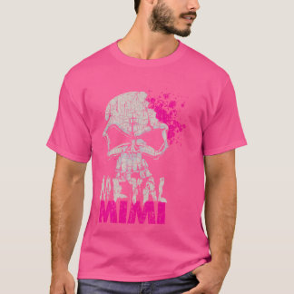T-shirt Metal Mimi Rock Music Mom Grandma Mother'S Day