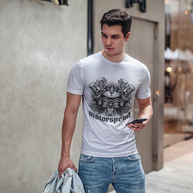 T-shirt Métal monstre moteur (Créateur téléchargé)