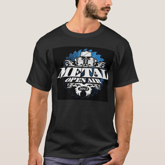 T-shirt Métal Open Air 2012 (Devant)