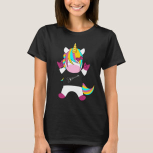 T-shirt Metal unicorn