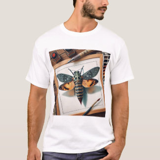 T-shirt Metalamia Butterfly 020924IREF201 - Watercolor