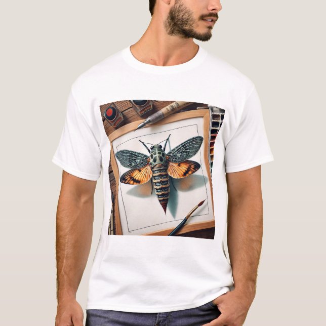 T-shirt Metalamia Butterfly 020924IREF201 - Watercolor (Devant)