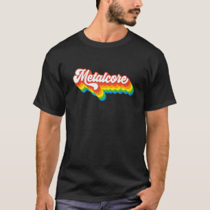 T-shirt Metalcore Music Punk Thrash Rainbow Heavy Metal