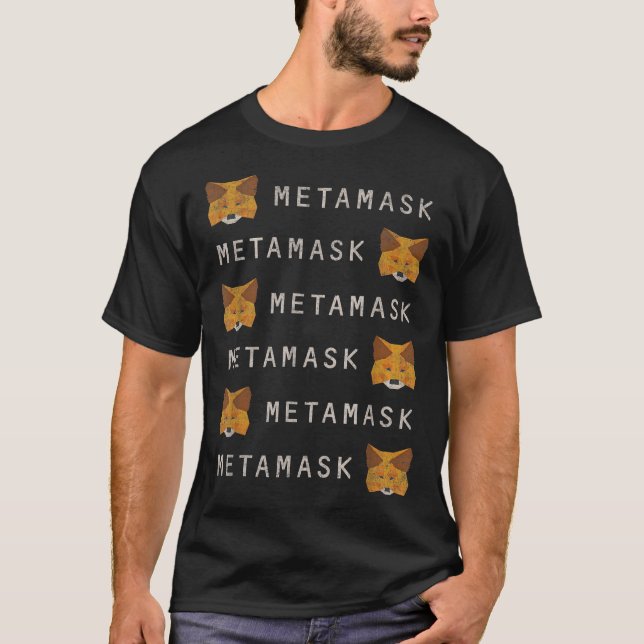 T-shirt MetaMask Fox - DeFi Crypto Wallet pour PulseChain  (Devant)
