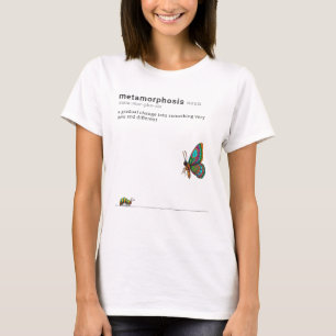 T-shirt Métamorphose - chenille à papillon