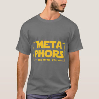 T-shirt Métaphores soient avec vous Cadeau drôle d'enseign