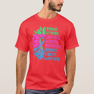 T-shirt Metastatic Breast Cancer Awareness Care Warrior   