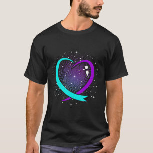 T-shirt Mete sensibilisation au suicide Coeur Happy Suppor