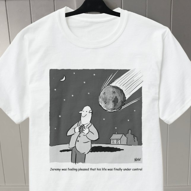 T-shirt Meteor Drôle Touchant La Catastrophe De La Terre (Créateur téléchargé)