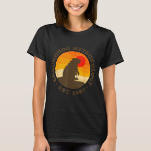 T-shirt Météorologie de la Marmotte Ét 1887 Hommes Woodchu