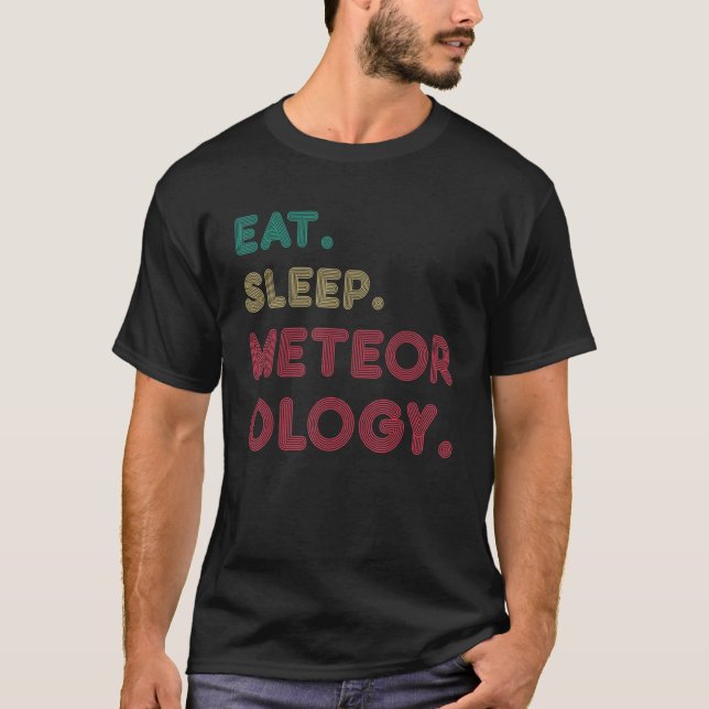 T-shirt Météorologie Routine T (Devant)