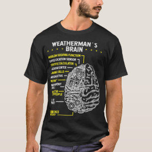 T-shirt Météorologue météorologique Météorologie météorolo