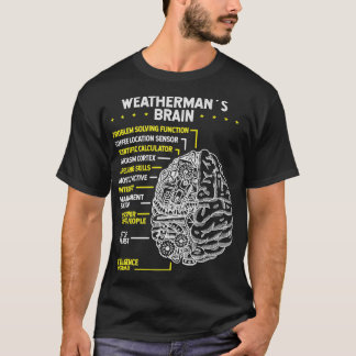 T-shirt Météorologue météorologique Météorologie météorolo