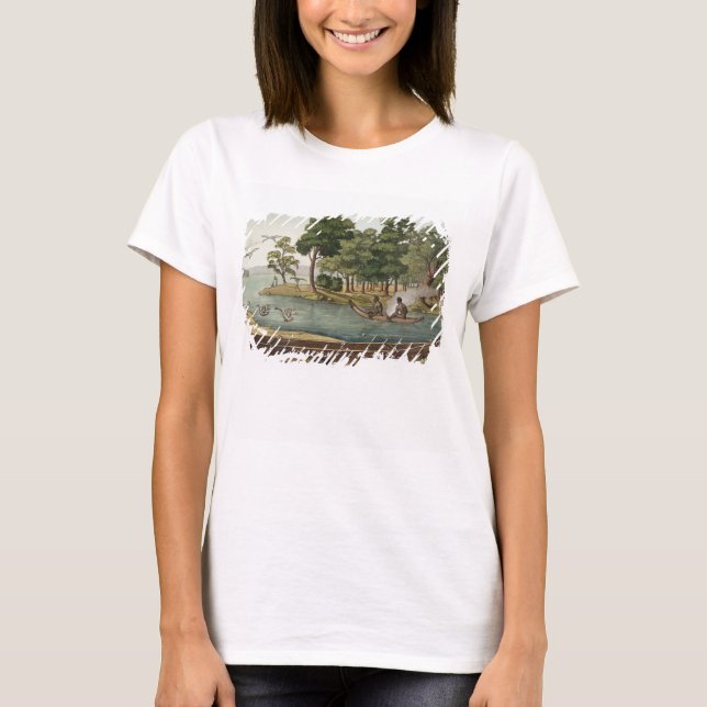 T-shirt Method of Navigation in New Holland, engraved by F (Devant)