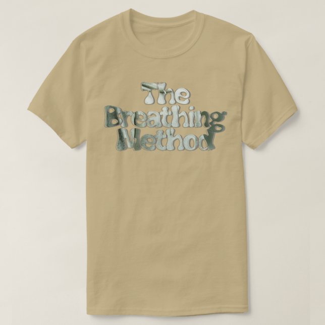 T-shirt Méthode de respiration (Design devant)
