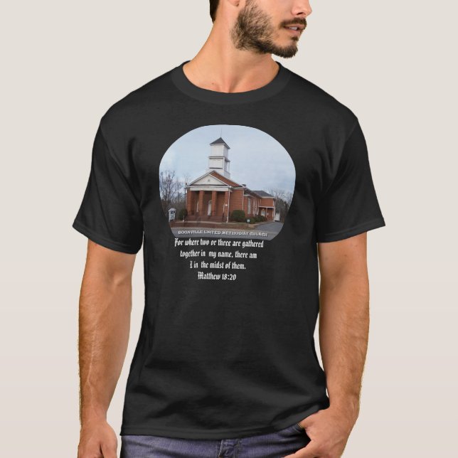 T-SHIRT MÉTHODISTE UNI PAR BOONVILLE CHURCH-T-SHIRT (Devant)