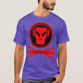 T-SHIRT MÉTHXX ROUGE METALHEADZ