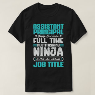 T-shirt Métier d'adjoint au directeur anniversaire travail