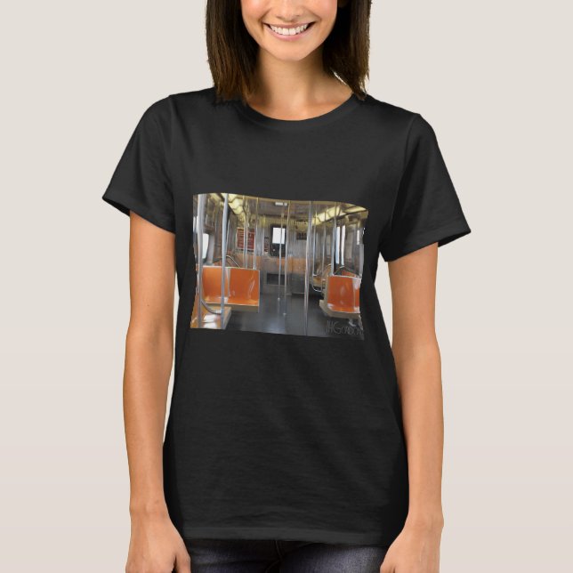 T-shirt Métro pour Coney Island NYC (Devant)