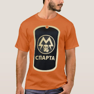 T-shirt Metro Spartan Rangers Plaques de chien Gold