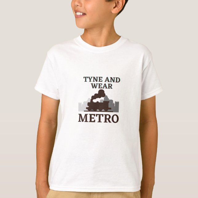 T-shirt Métro Tyne et Wear (Devant)