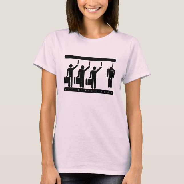 T-shirt Metroboulotdodo (Devant)