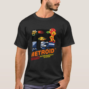 T-shirt Metroid NES Cover Classic
