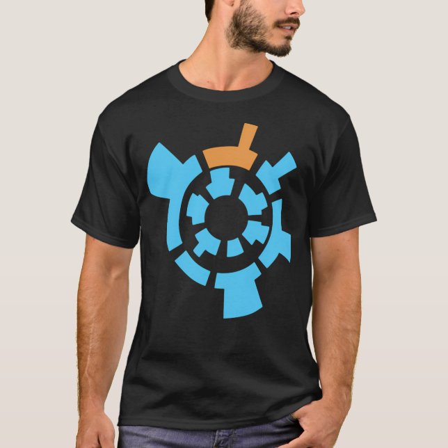 T-shirt Metroid Prime - Artefact De Nature Graphique (Devant)
