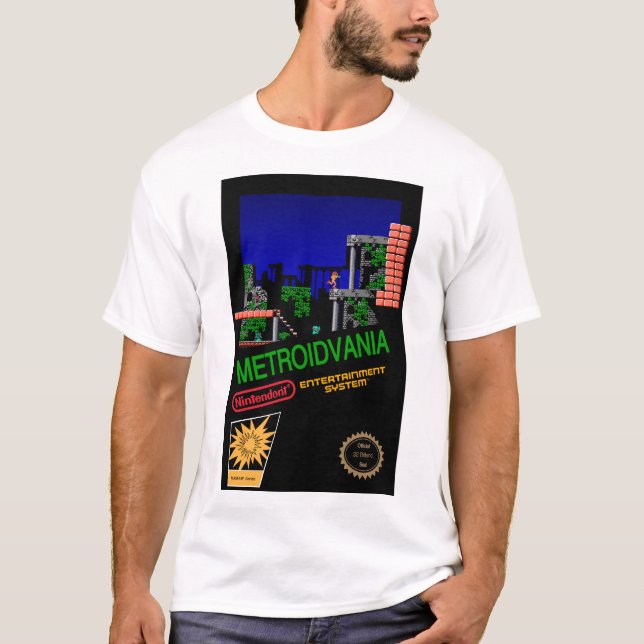 T-shirt Metroidvania (Devant)