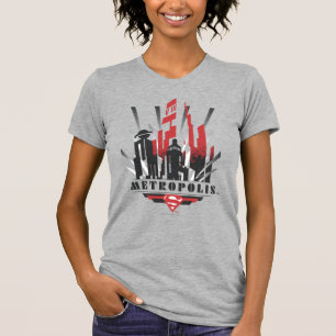 T-shirt Metropolis Art déco