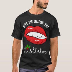 T-shirt Mets-moi sous le mauvais tiède de Noël