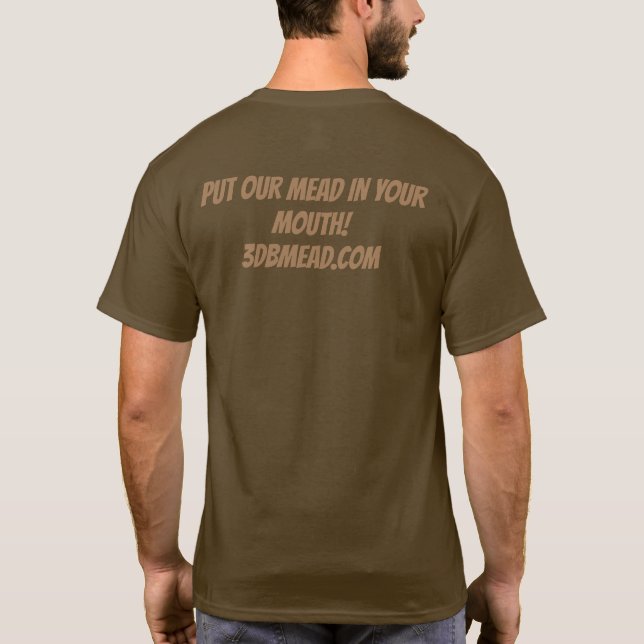 T-shirt Mets notre viande dans ta bouche (Dos)